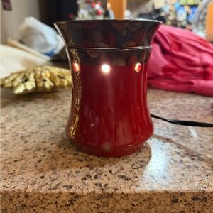 Scentsy Red and Black Wax Warmer